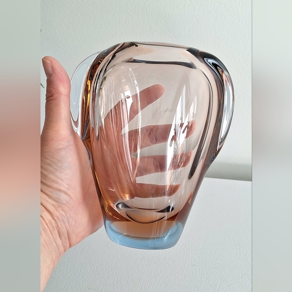 Sommerso Blown glass vase - Picture 9 of 15